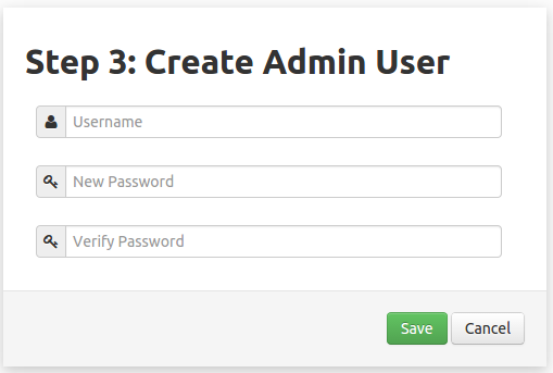 Croogo Installation: Create Admin User